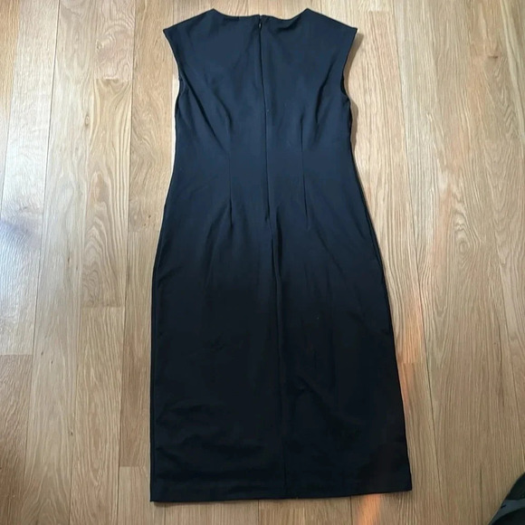 Free People Dress Cutout Black Sleeveless Sheath NWT Size Small - Picture 3 of 7